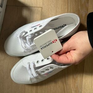 Superga Women's White Sneakers